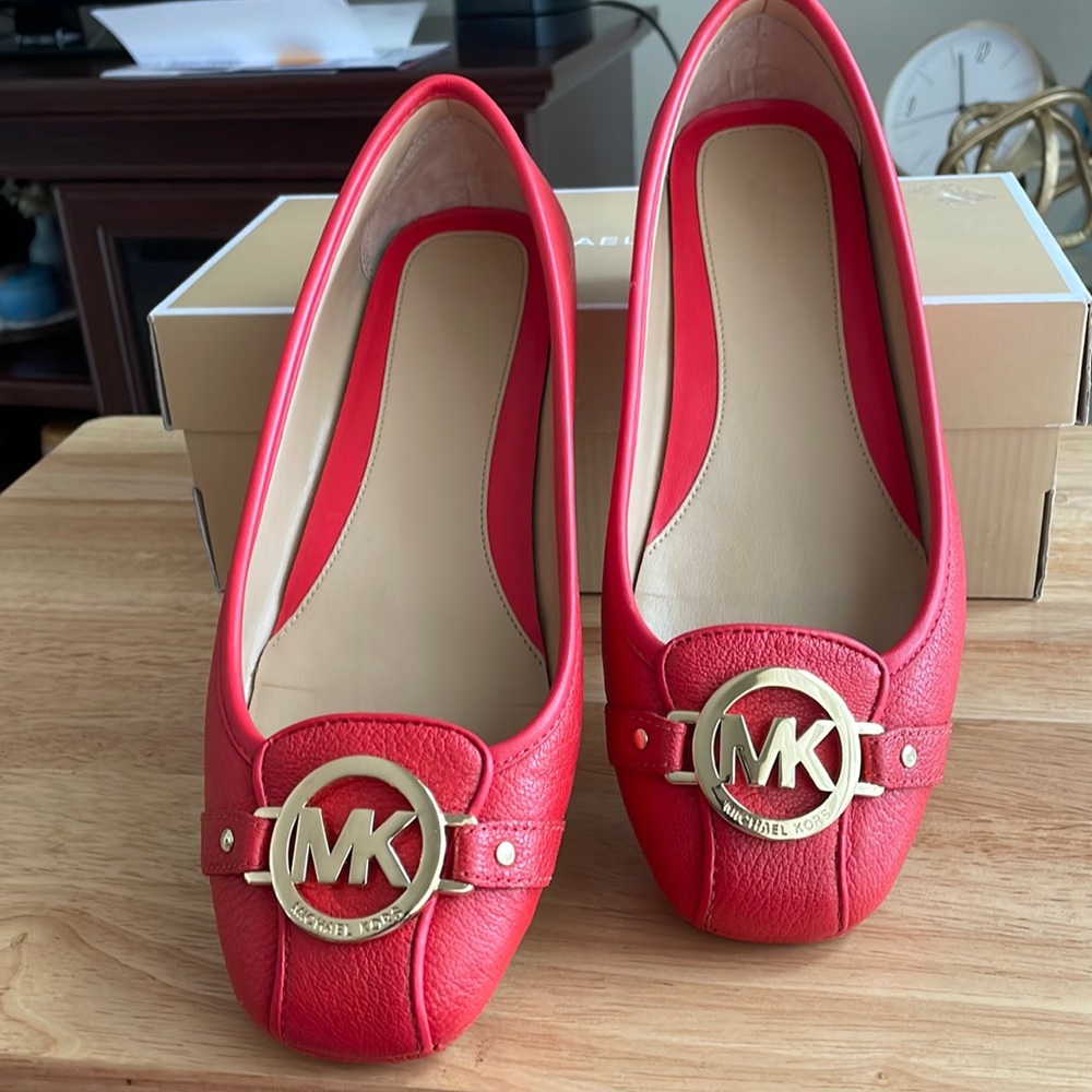 Michael Kors flats - Orange - size 8